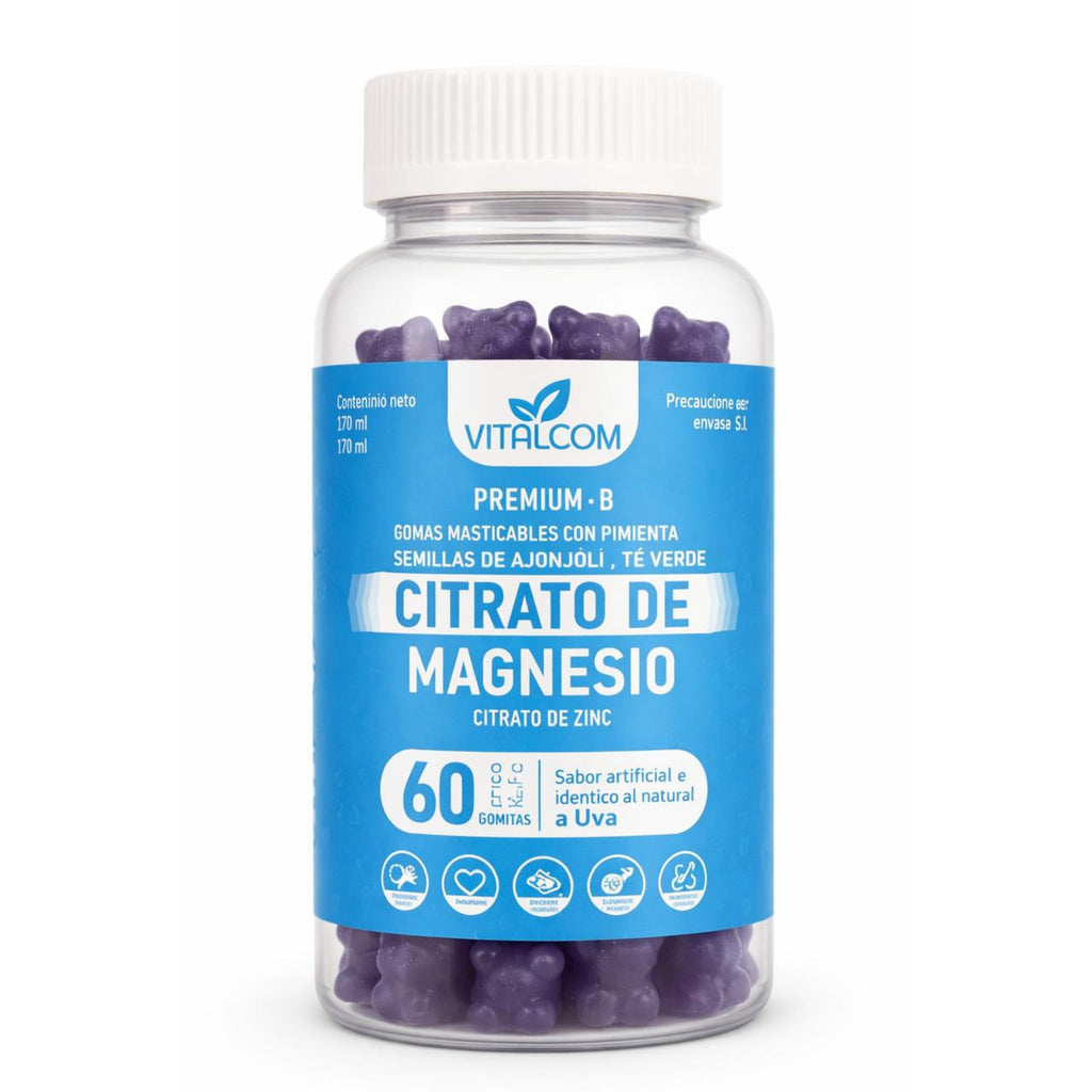 Gomas citatro de magnesio|Vitalcom